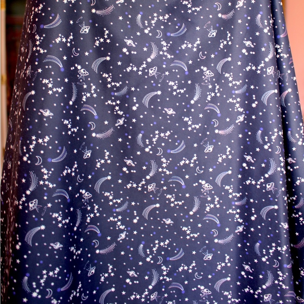 Lindy Bop UFO space alien celestial stars moon skirt